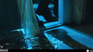 Female Burglar Gets Punished - Hawt Milan Cheek Freeze Banged Frozen in Time Trailer