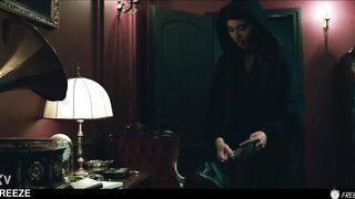 Female Burglar Gets Punished - Hawt Milan Cheek Freeze Banged Frozen in Time Trailer