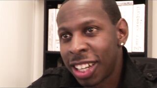 Teen eighteen year old gets fa bit of butting & pounded by large ebony penis