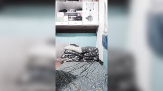 Your oriental roommate Is getting concupiscent, wanna take a peek?