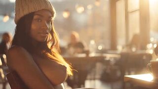 Marvelous Nude Honeys at a Ski Resort