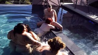 Jeff’s Models Pool Party Fuckfest