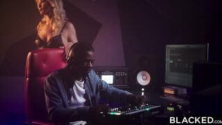 BLACKED BBC Mad Blond Sweetheart Cherry Kiss Gets Filled With Giant Creampie