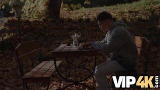 VIP4K. Aged woman with large natural bazookas tempted a youthful programmer