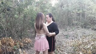 Sara met ally in jungle and sex