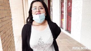 PutaLocura - Sinless breasty fat Dessy caught ending in very sexy sex