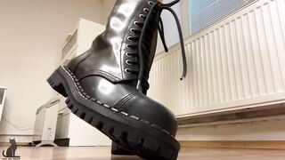 Leather boots JOI (teaser)