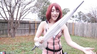 Kairi's Umbrella Wedgie (REALM HEARTS COSPLAY)