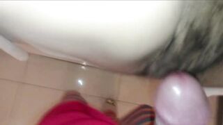 It's my stepsister's turn to clean her room. I costume up like a floozy and screw her.