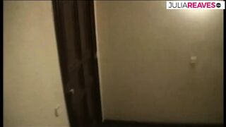 Golden-haired bitsch caught with vibrator during lunch break