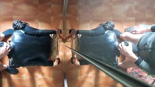 I'm chairtied and this guy screws my face for 10 minutes until that guy cums in my throat