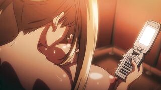 Golden-haired with Biggest Melons Likes to Get Her Nipps Sucked and Have a Expression Ahegao