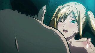 Golden-haired with Biggest Melons Likes to Get Her Nipps Sucked and Have a Expression Ahegao