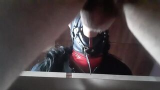 thirty Minutes compilation of Facial Screwing with Ring Gag, Oral-sex Creampies and Facials