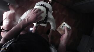 POV movie of a charming mother i'd like to fuck who takes cash to give a oral pleasure and drink cum