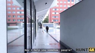 HUNT4K. Naomi Love is cheating on her BF in front of him