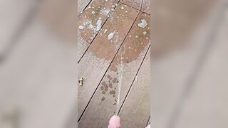 Pissing On The Porch 《4k》