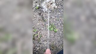 Pissing On The Path 《4k》