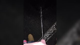 Parking Lot Public Void urine 6 《4k》