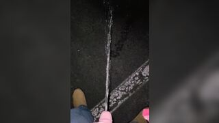 Parking Lot Public Void urine 6 《4k》