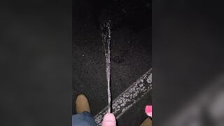 Parking Lot Public Void urine 6 《4k》