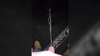 Parking Lot Public Void urine 6 《4k》