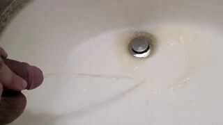 Sideways Sink Piddle