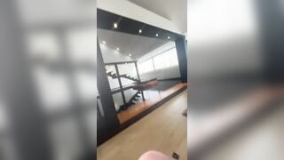 Took the cock rubber off and cream pied tiny Latin chick with her hands bound