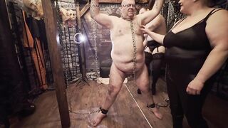 Part two:- Female-dominant Satana teaches Mastix Frankie with BooBoo