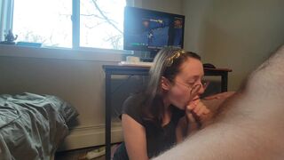 "U're not Him ha-ha-ha" Step Sis tries to distract my fortnite game