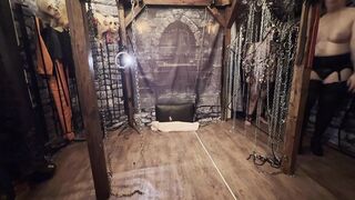 Part 1:- Goddess Satana teaches Mastix Frankie with BooBoo