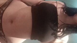 A lonely temptress on a night of self-gratification.