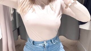 Transparent Garments Try On Haul - Watch Throughout Haul