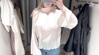 Transparent Garments Try On Haul - Watch Throughout Haul