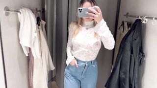 Transparent Garments Try On Haul - Watch Throughout Haul