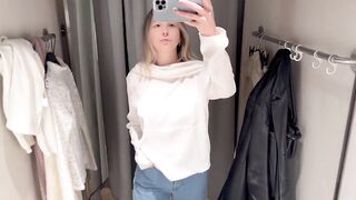 Transparent Garments Try On Haul - Watch Throughout Haul