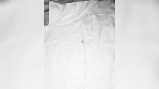 British Virgin Discharges A load On Shower Towel