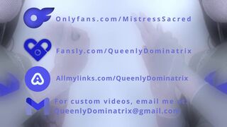 Queenly Female-dominator - Nurse Ruined Tugjob in Latex Gloves