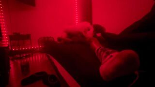 Large Dad Gets A Massage && His Ramrod Sucked