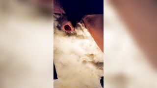 Cumming outside in the snow