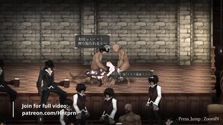 Witch Team fuck Anime Game