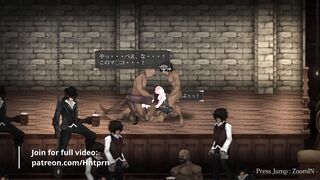 Witch Team fuck Anime Game