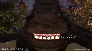 Werewolf Devours Playboy Bunny