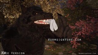 Werewolf Devours Playboy Bunny