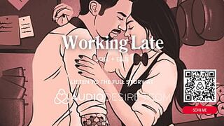 After Hours Bang with Your Colleague – Public Sex & Teasing - Porn Erotic Story for Hotties