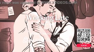 After Hours Bang with Your Colleague – Public Sex & Teasing - Porn Erotic Story for Hotties