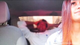 Female ride-share driver catches passenger masturbating from behind!