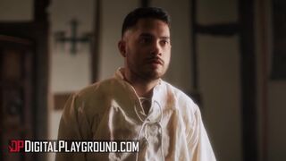 DIGITALPLAYGROUND - Rae Lil Ebony Breaks The Witch's Curse & Gets The King's Large Weenie All To Herself