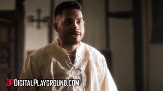 DIGITALPLAYGROUND - Rae Lil Ebony Breaks The Witch's Curse & Gets The King's Large Weenie All To Herself