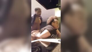 big beautiful woman DIDN'T WANT TO CLEAN UP THE KITCHEN SO I PUNISHED HER